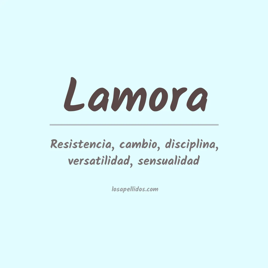 Apellido Lamora