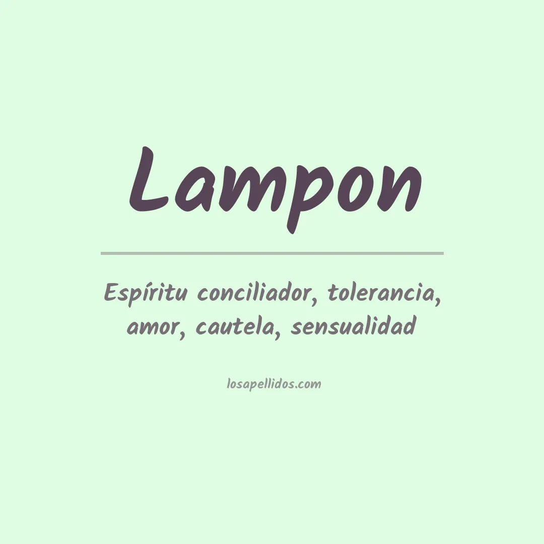 Apellido Lampon
