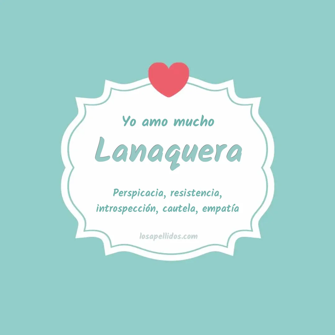 Yo amo mucho Lanaquera