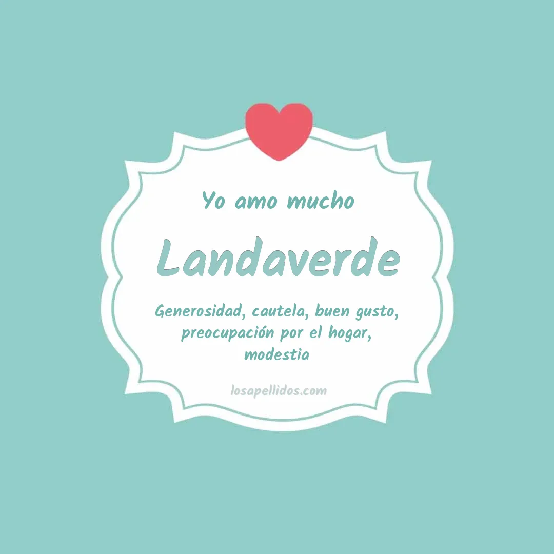 Yo amo mucho Landaverde
