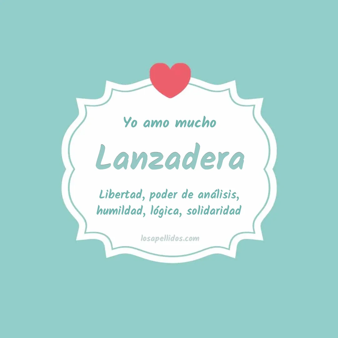 Yo amo mucho Lanzadera