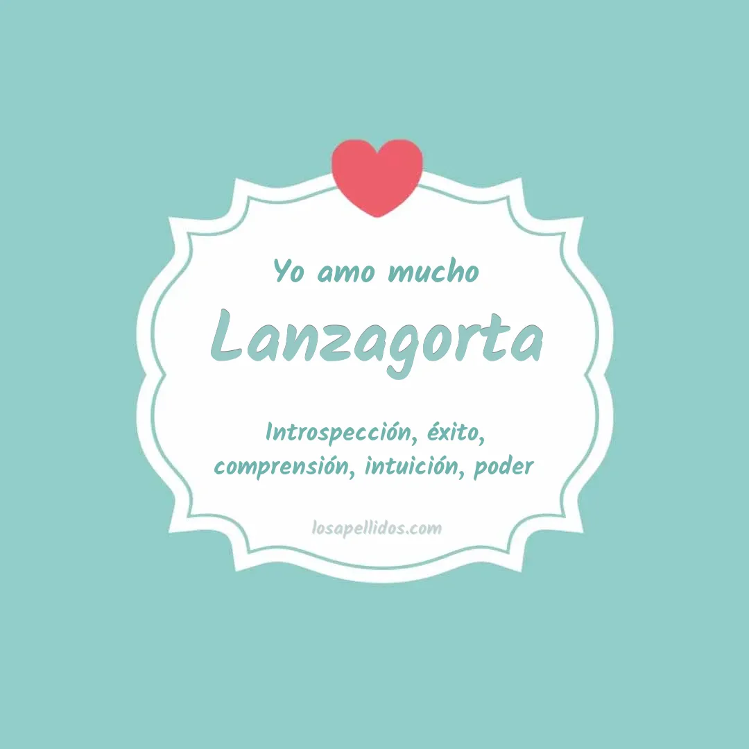 Yo amo mucho Lanzagorta