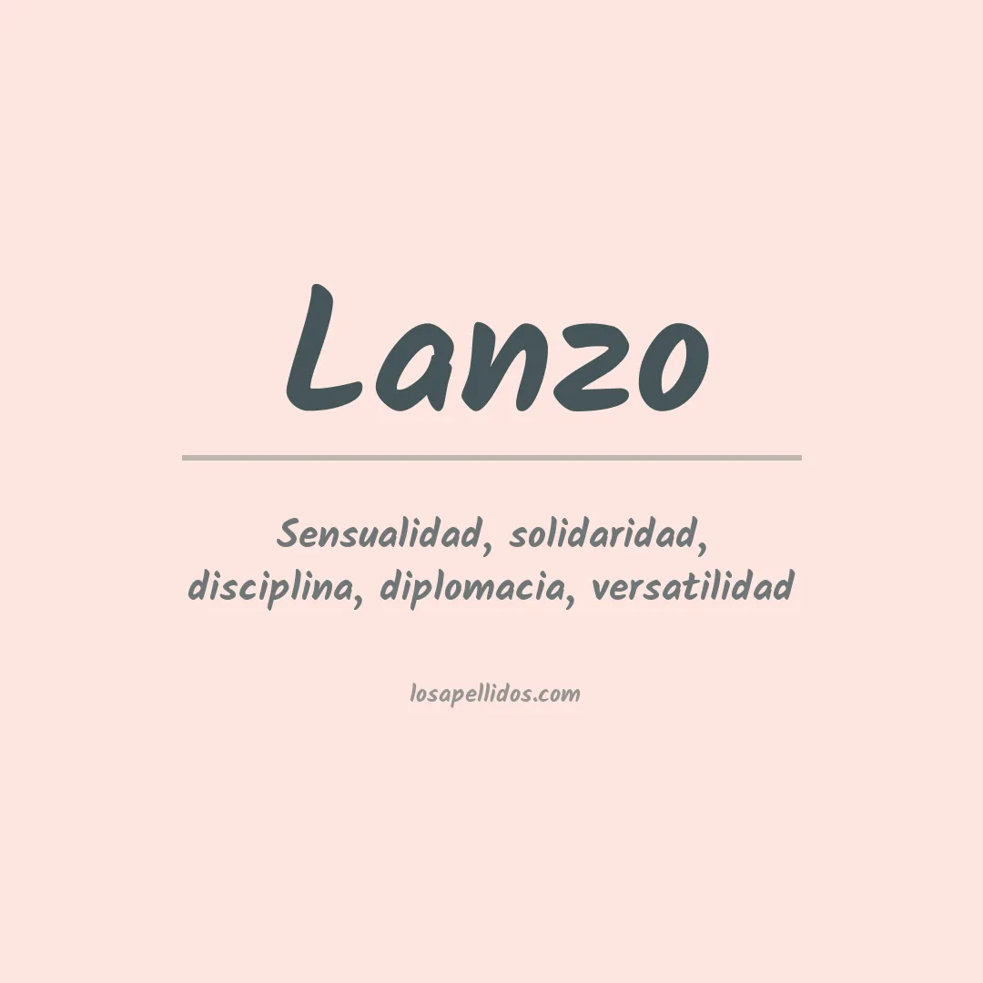 Apellido Lanzo