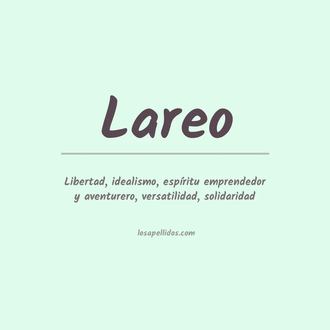 Apellido Lareo