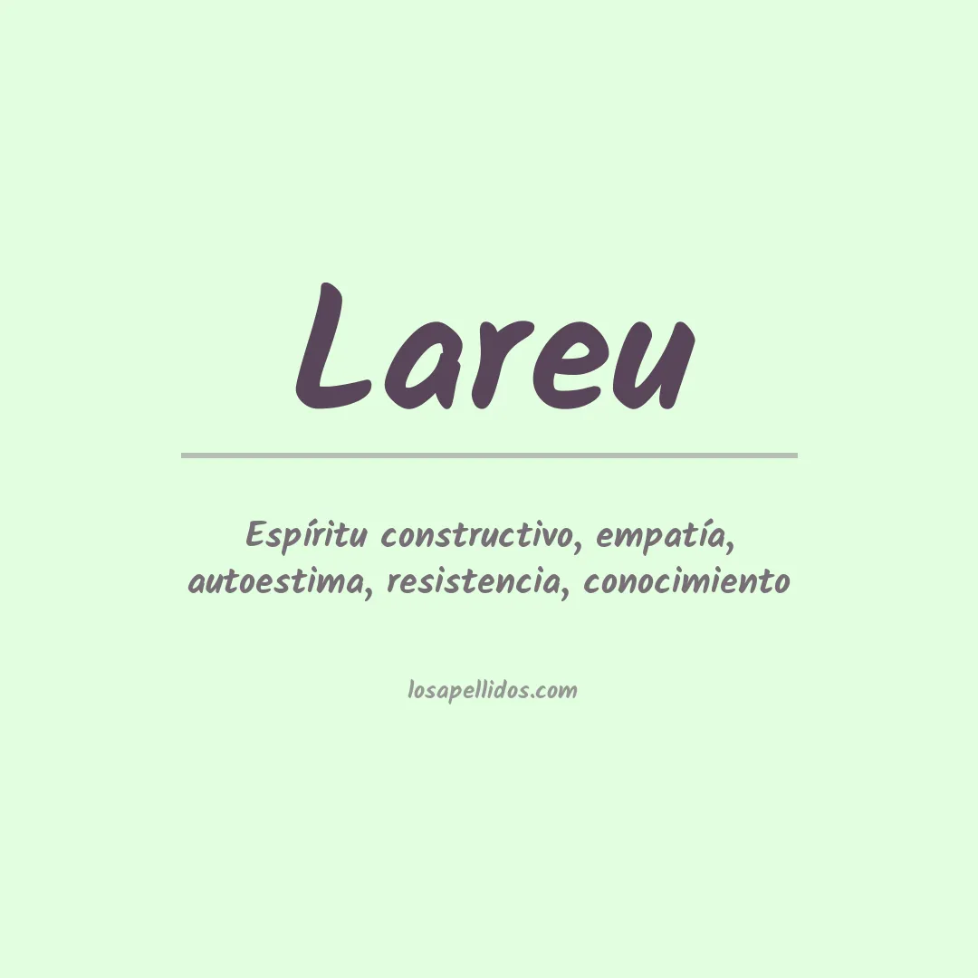 Apellido Lareu