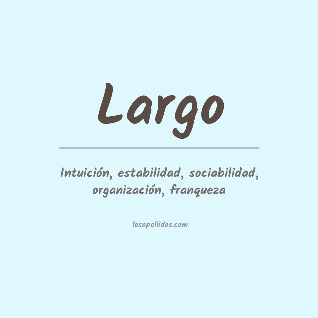 Apellido Largo