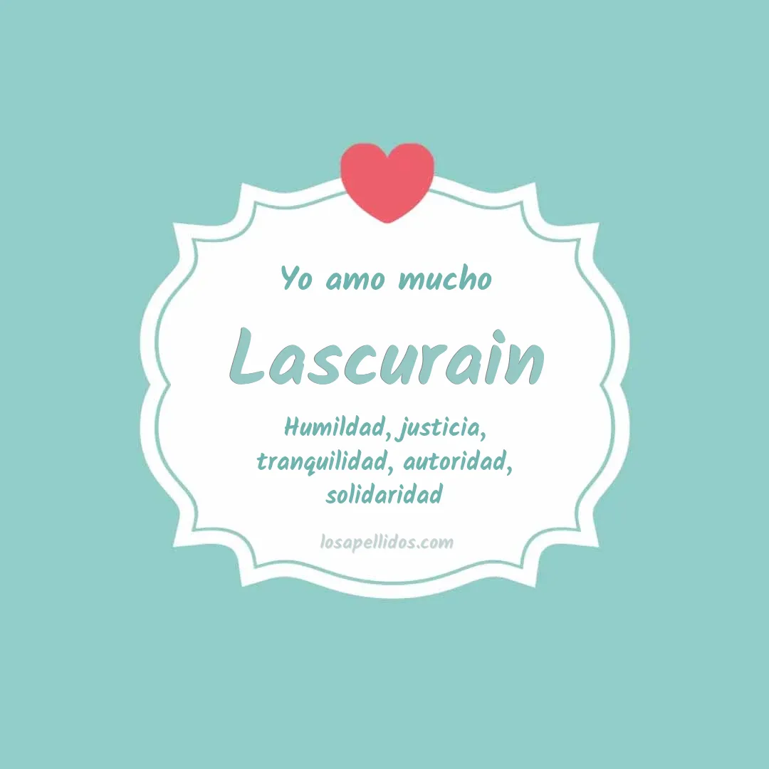 Yo amo mucho Lascurain