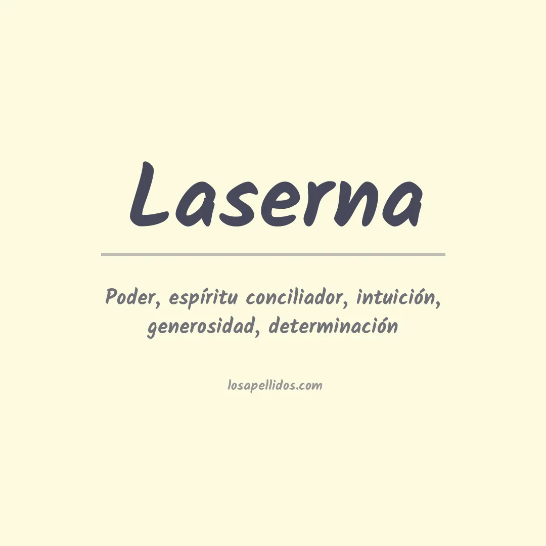 Apellido Laserna