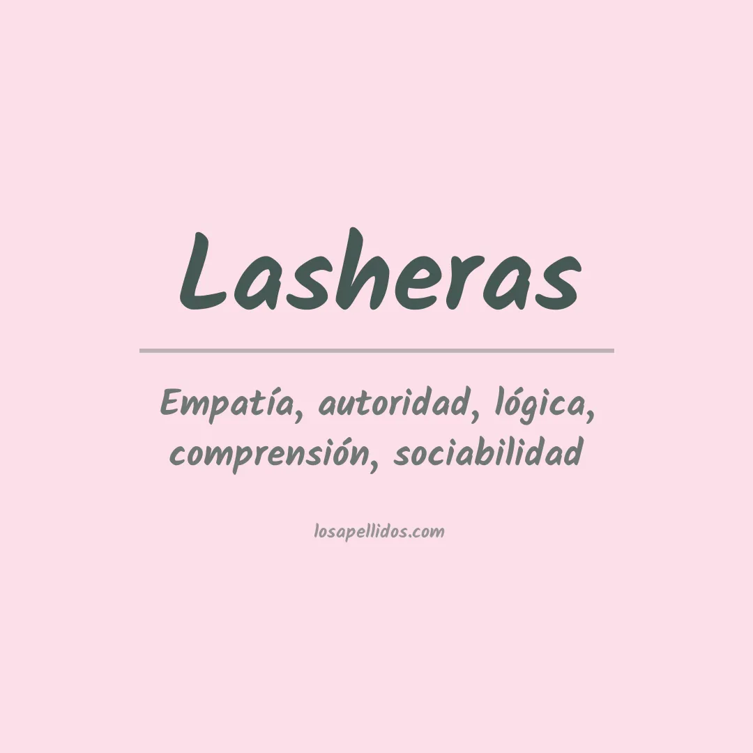 Apellido Lasheras