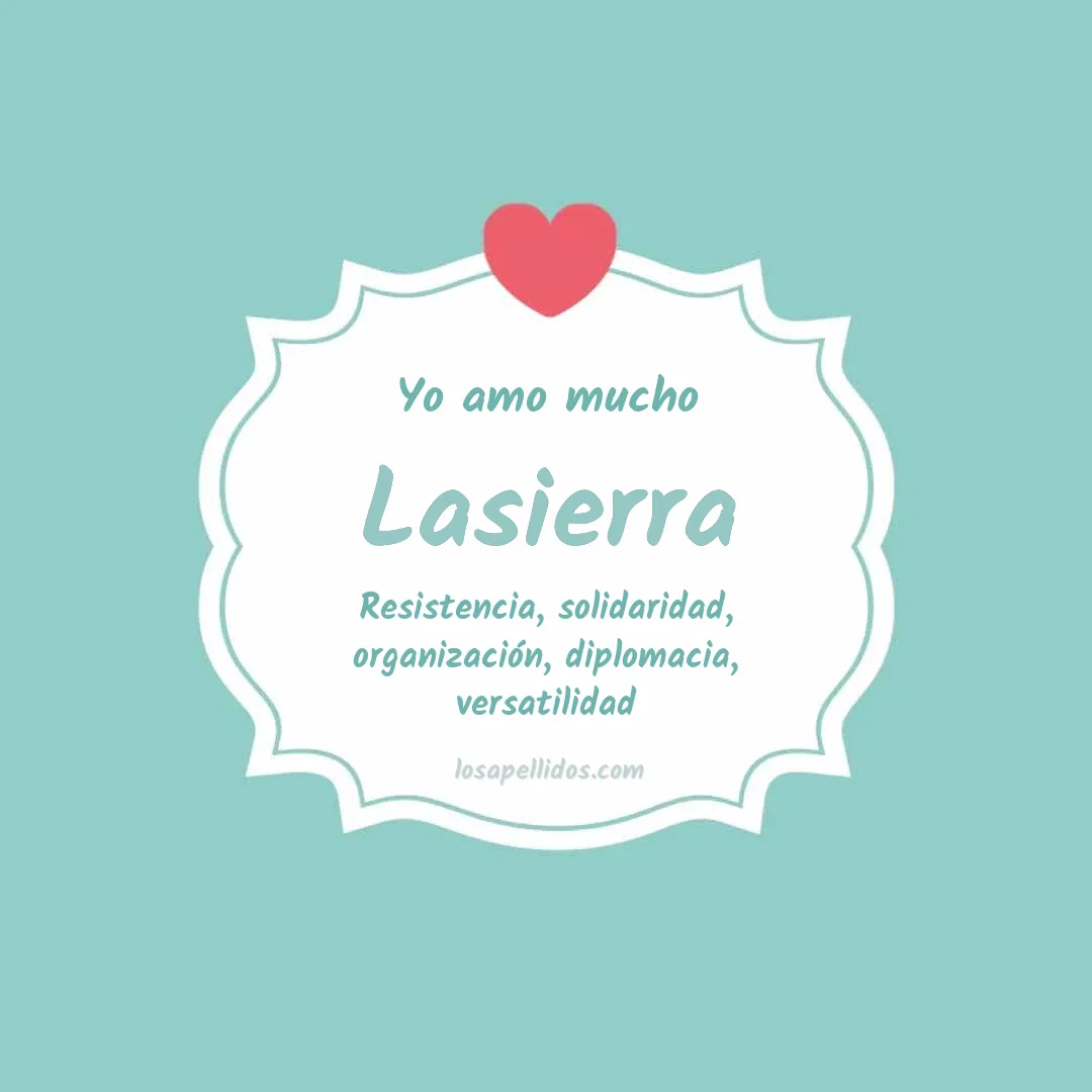 Yo amo mucho Lasierra