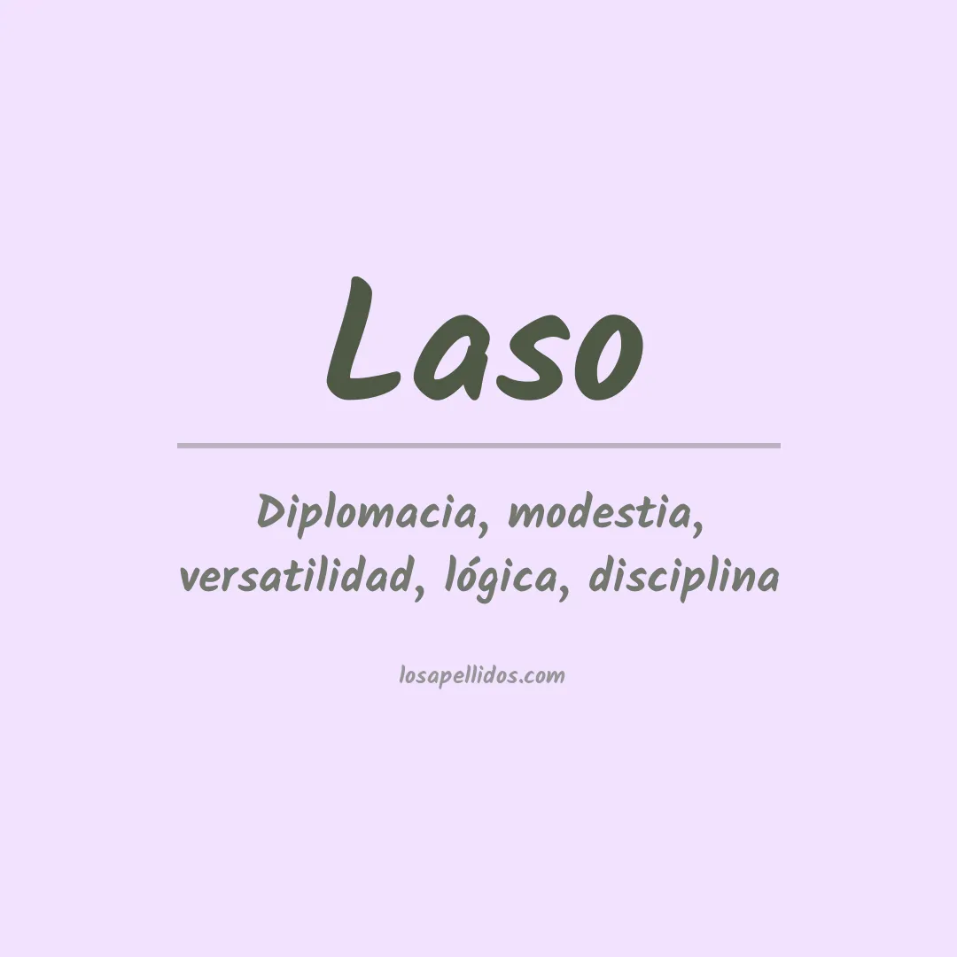 Apellido Laso