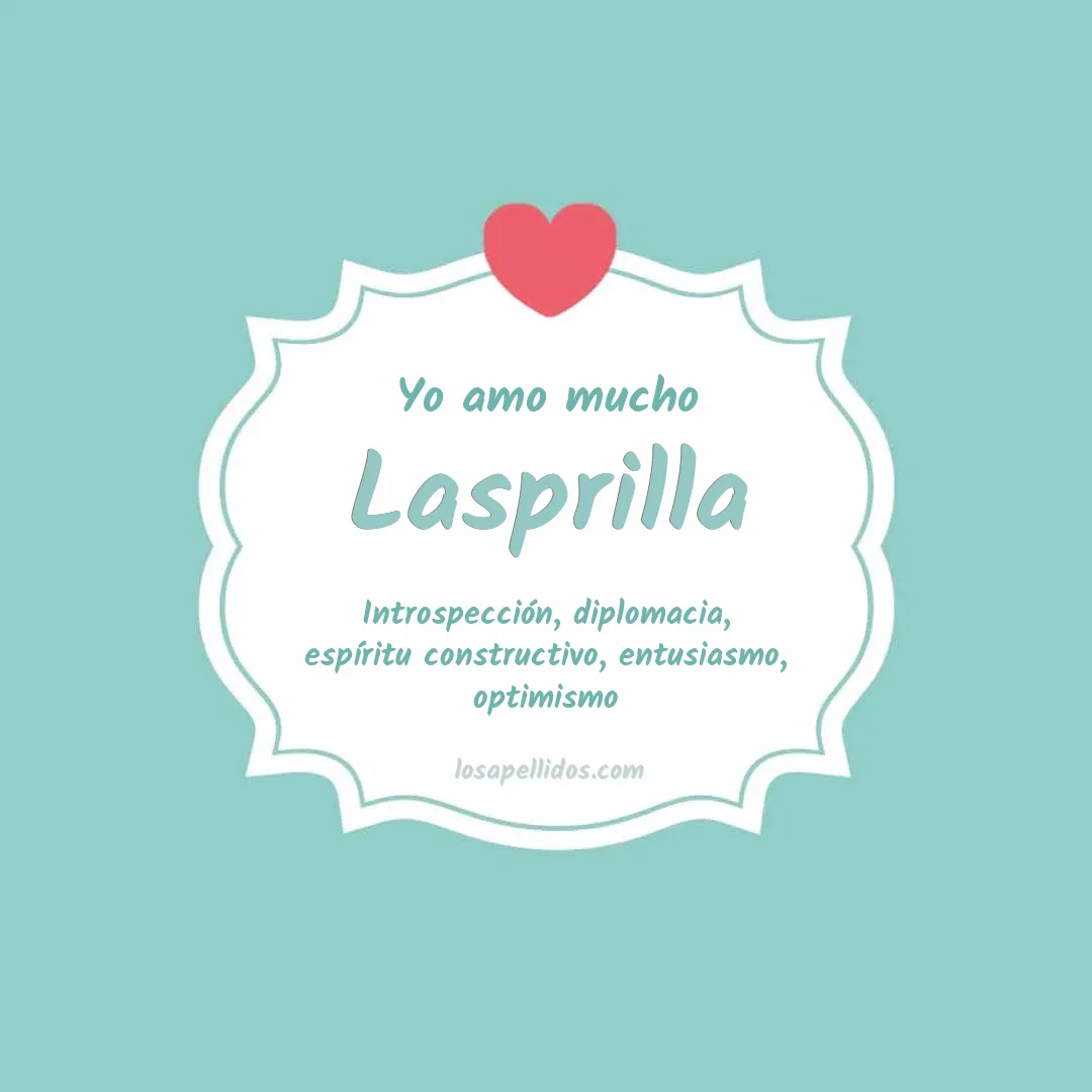 Yo amo mucho Lasprilla