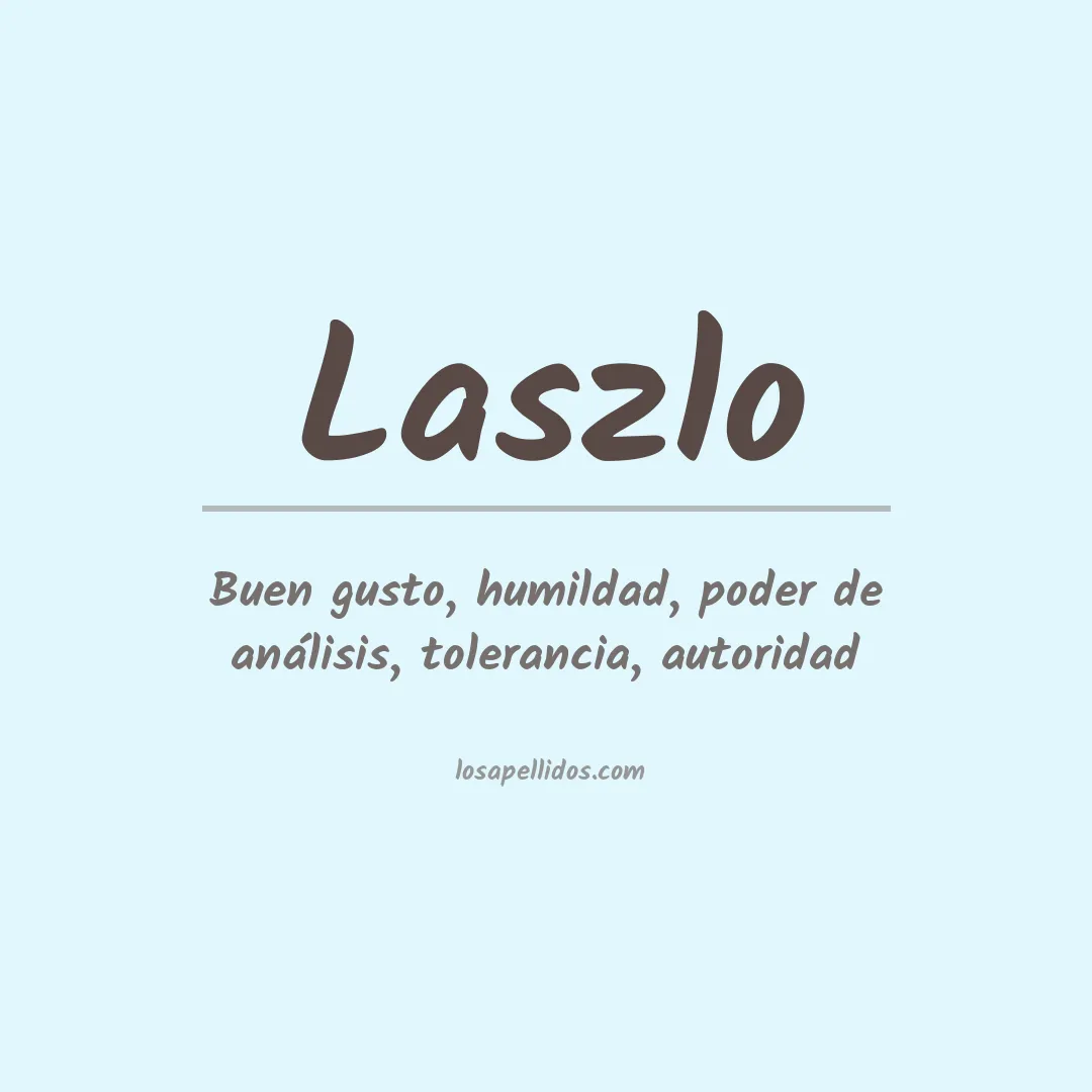 Apellido Laszlo