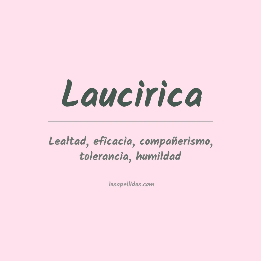Apellido Laucirica