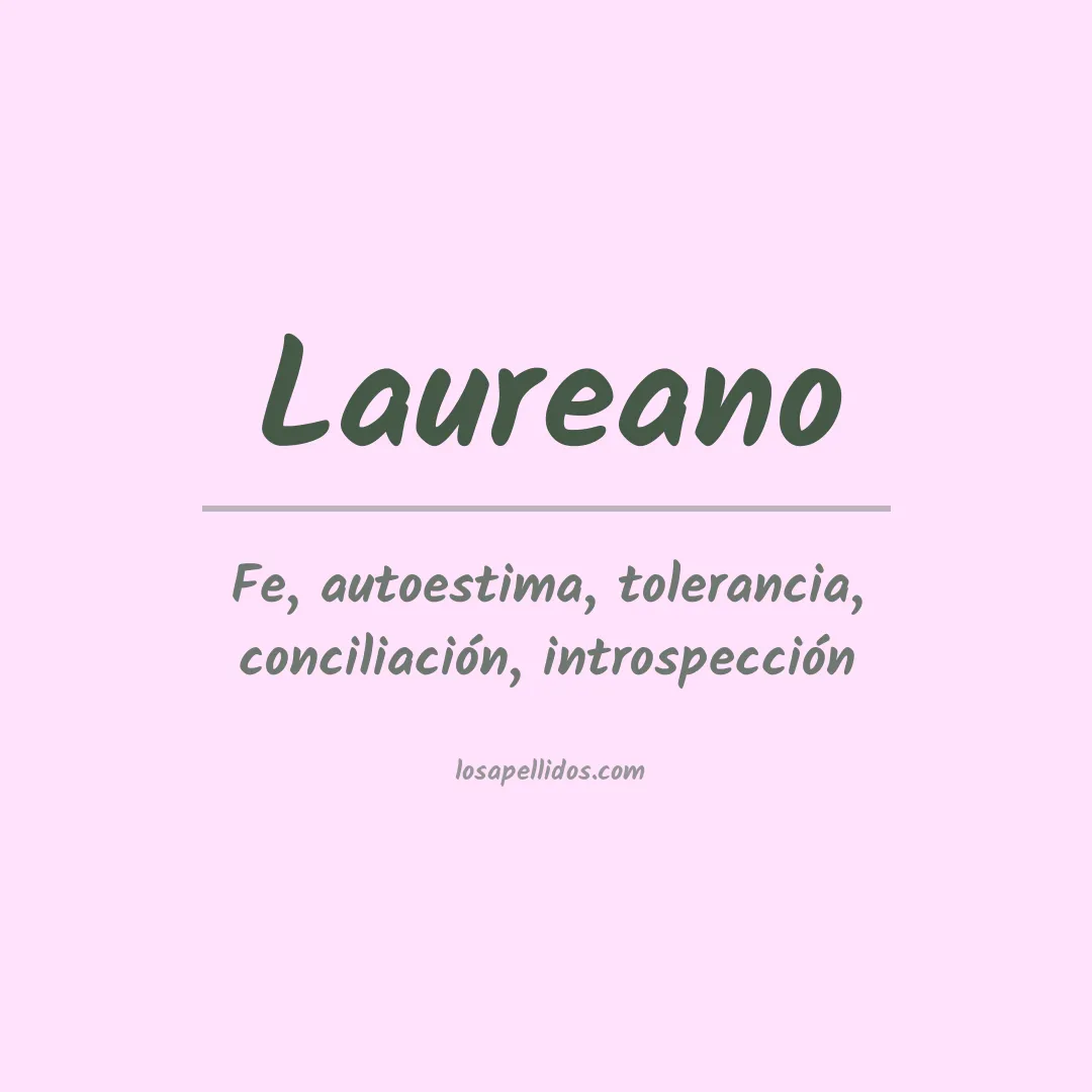 Apellido Laureano
