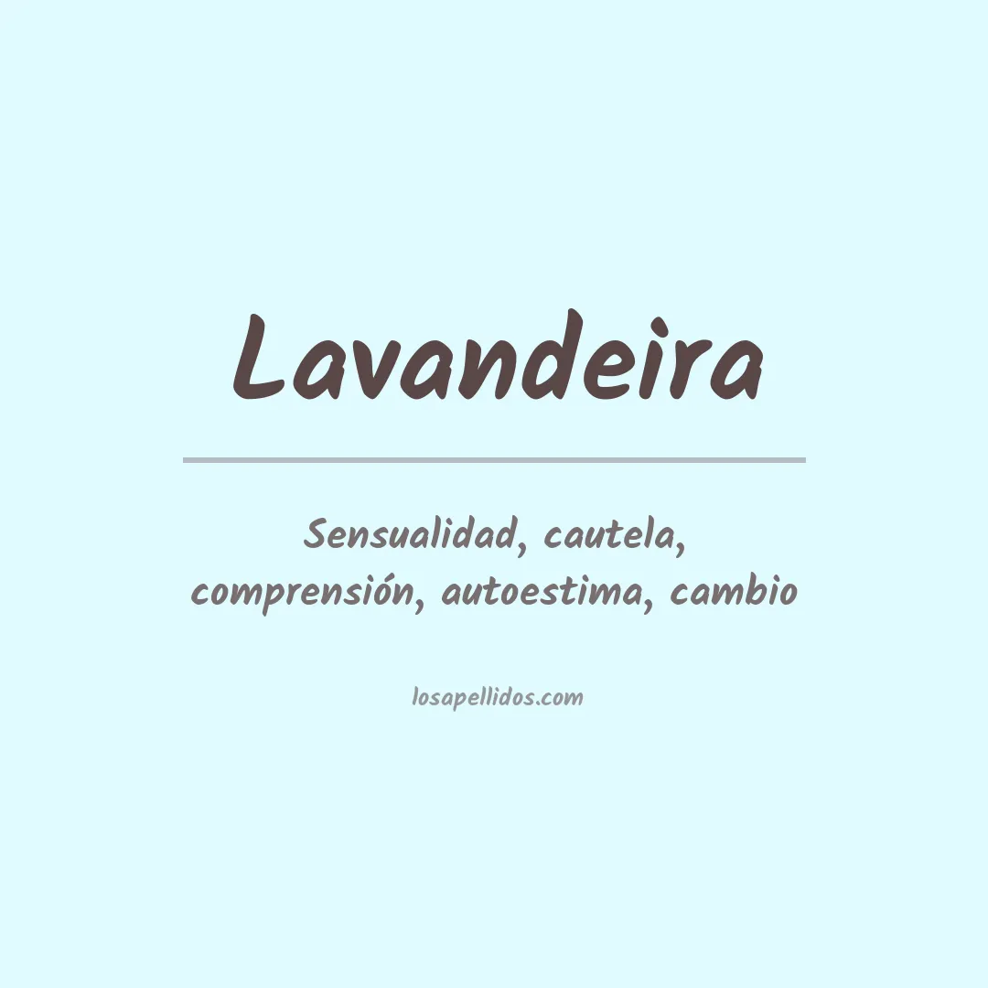 Apellido Lavandeira