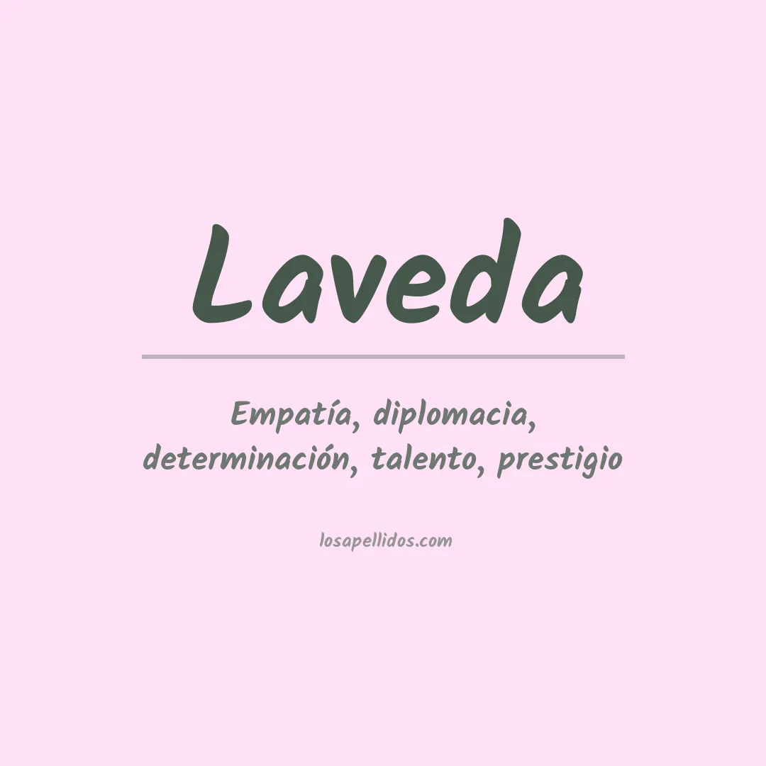 Apellido Laveda