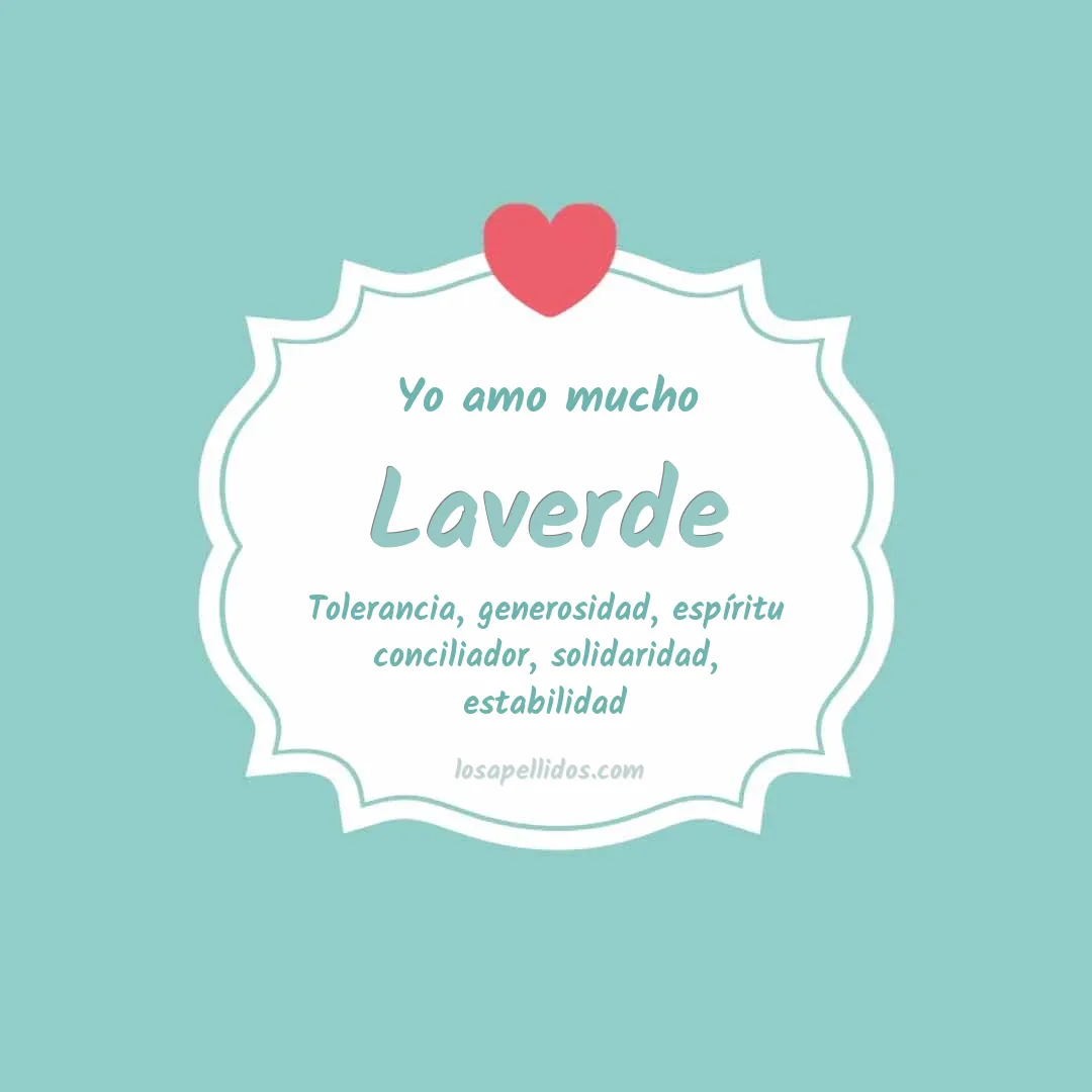 Yo amo mucho Laverde