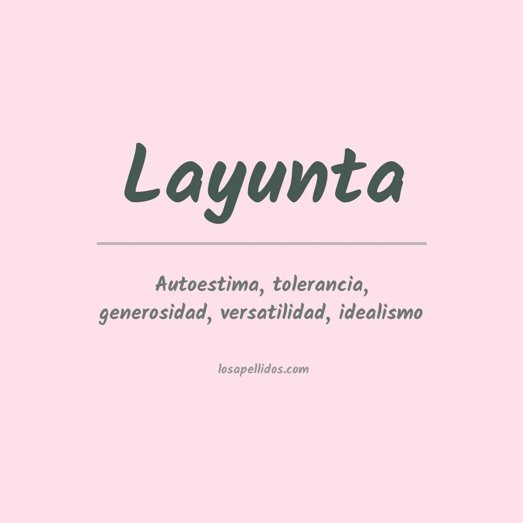 Apellido Layunta