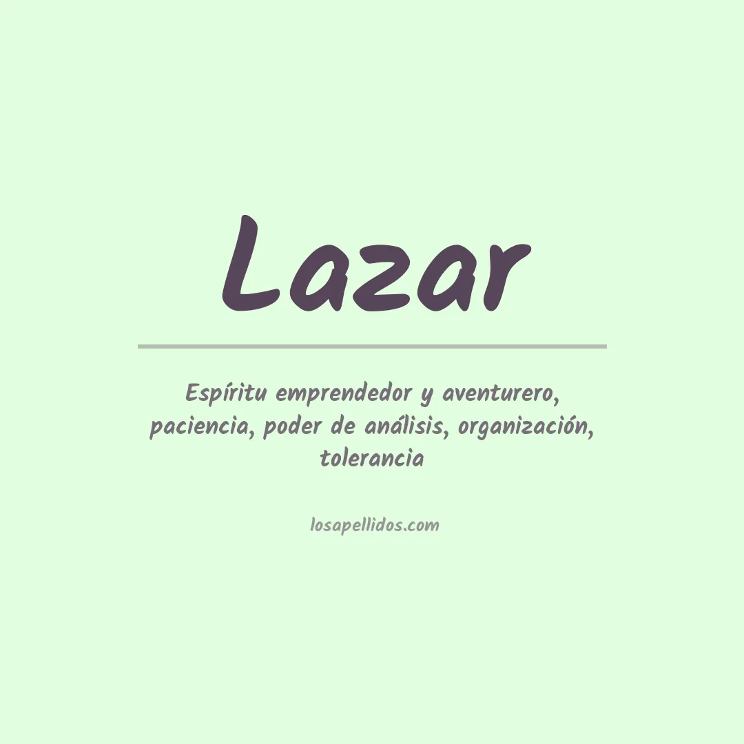 Apellido Lazar