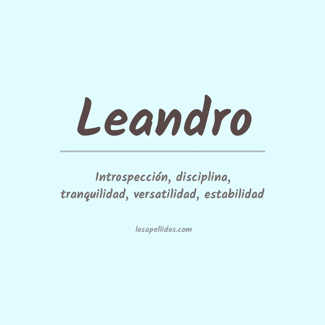 Apellido Leandro