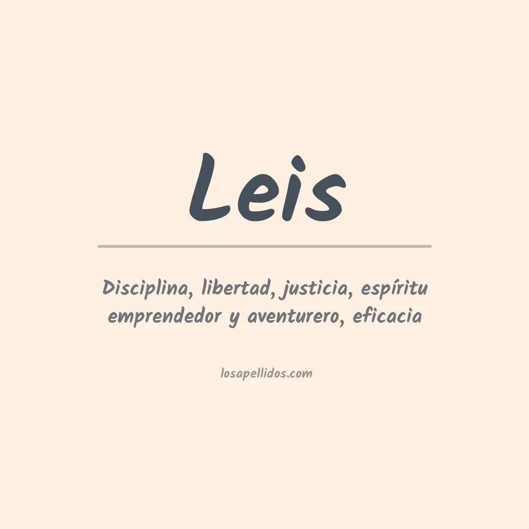 Apellido Leis