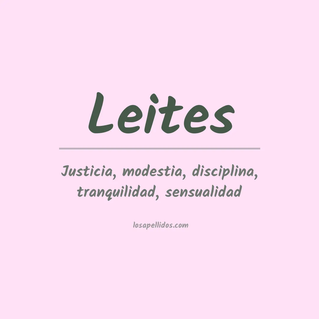 Apellido Leites