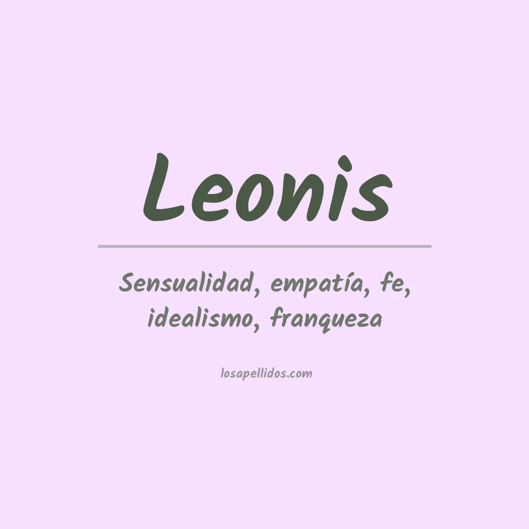 Apellido Leonis