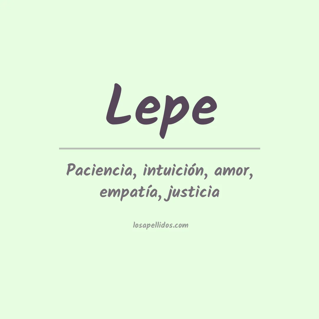 Apellido Lepe