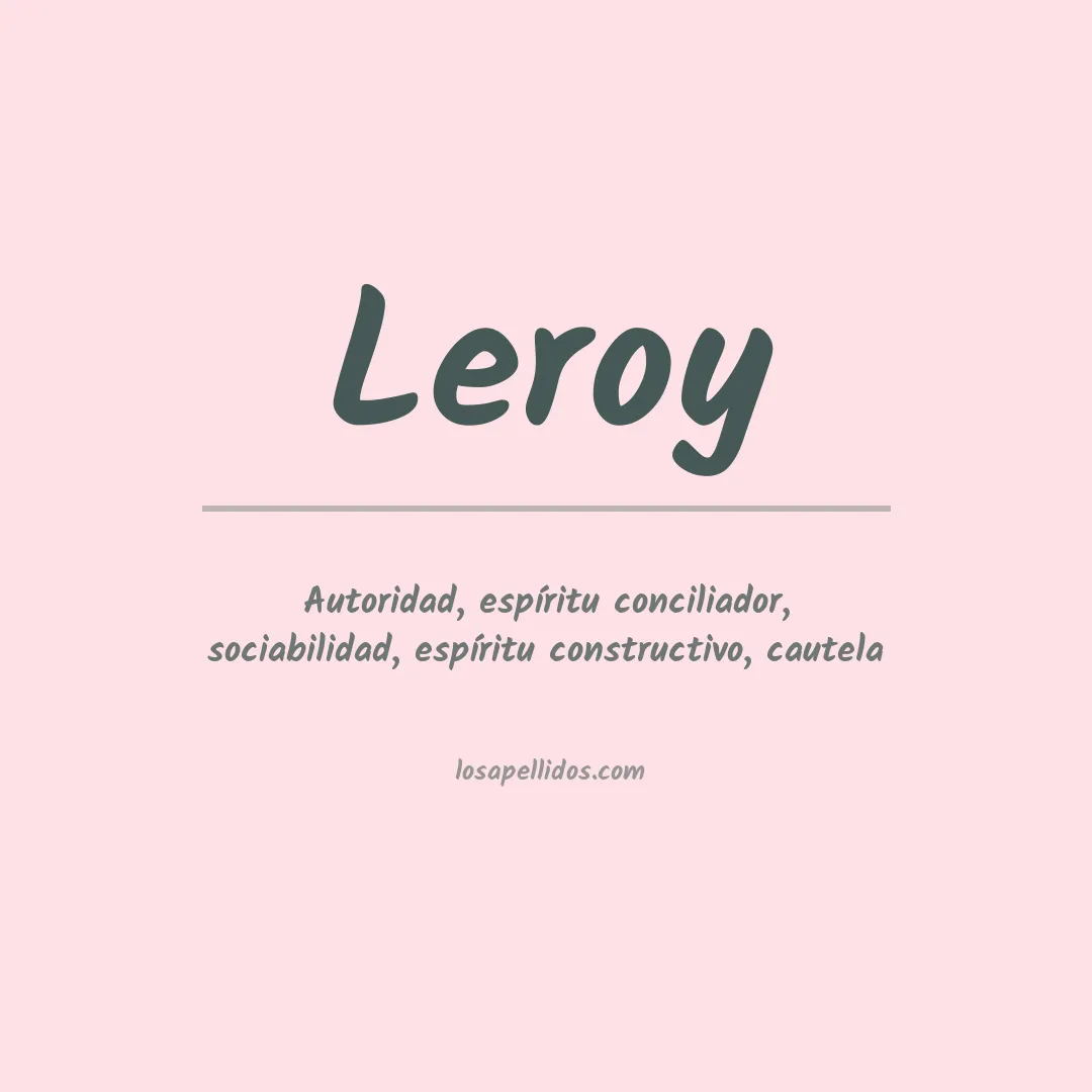 Apellido Leroy