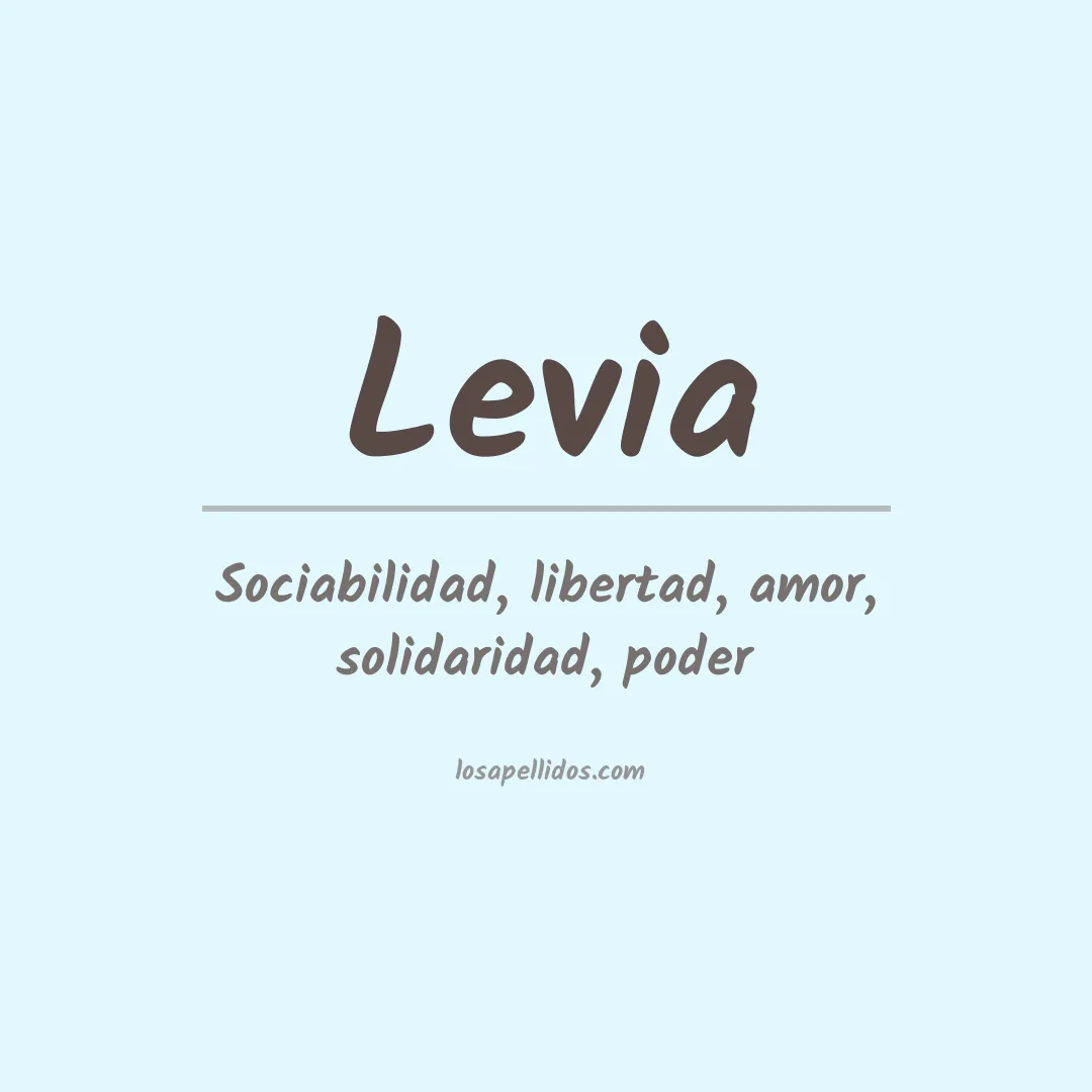 Apellido Levia