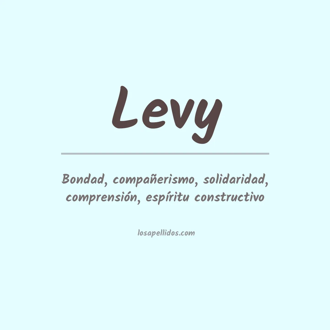 Apellido Levy
