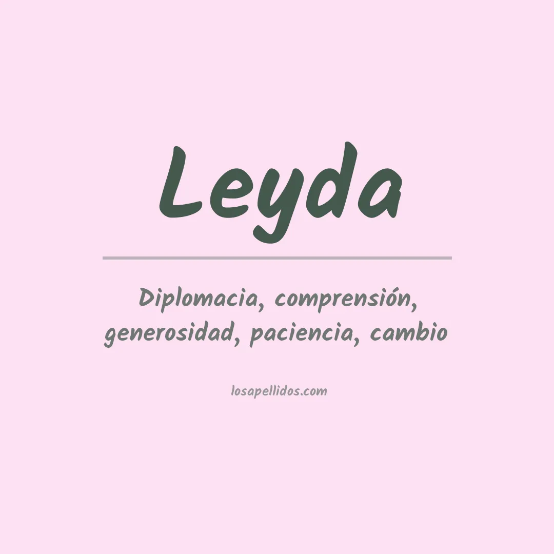 Apellido Leyda