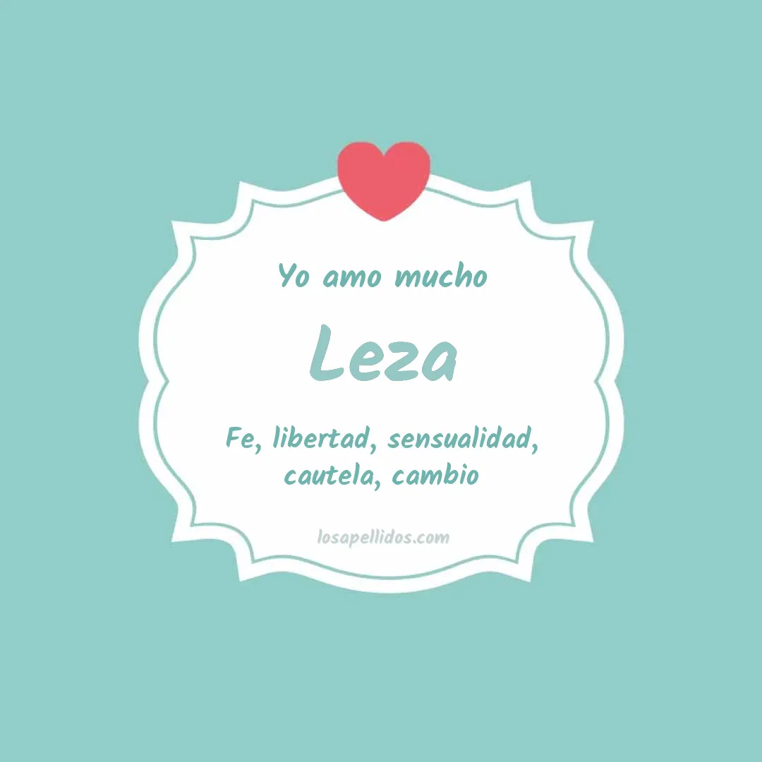 Yo amo mucho Leza