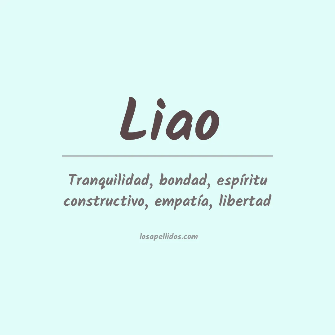Apellido Liao
