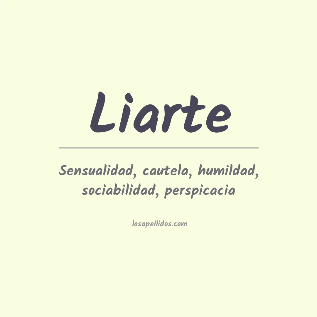 Apellido Liarte