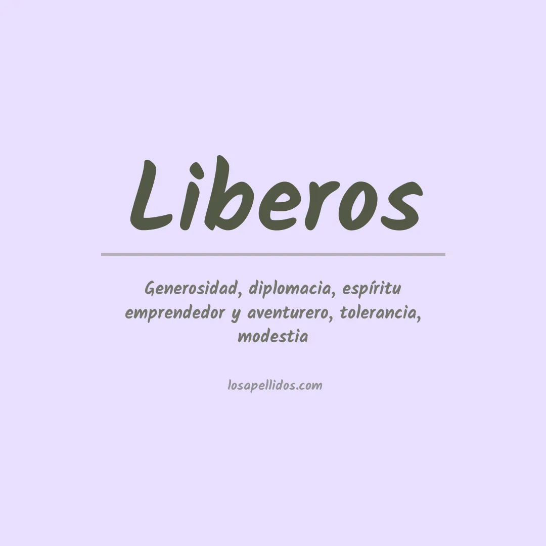Apellido Liberos