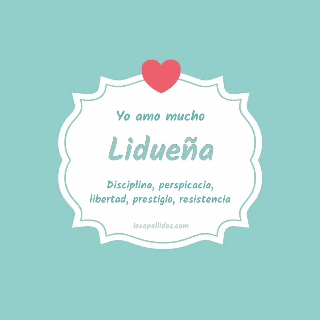 Yo amo mucho Lidueña