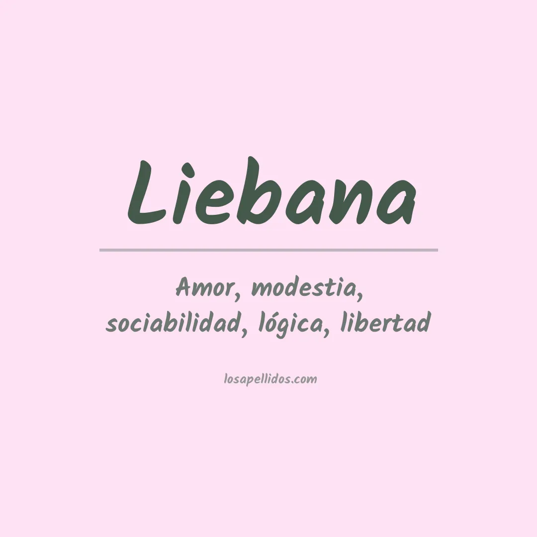 Apellido Liebana