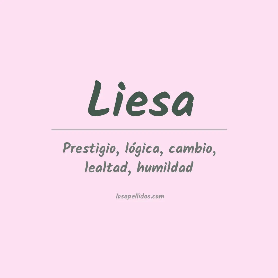 Apellido Liesa
