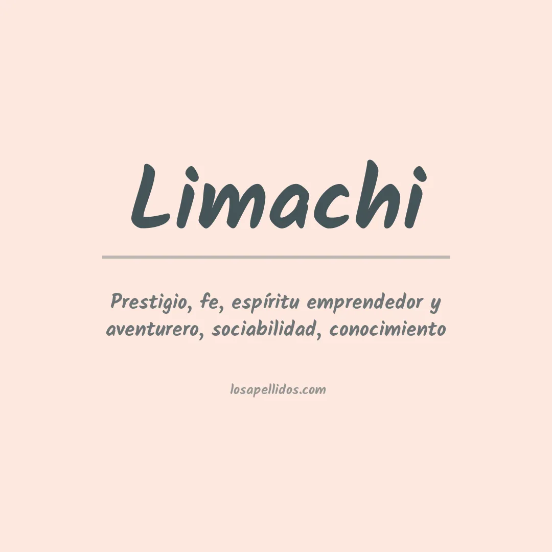 Apellido Limachi