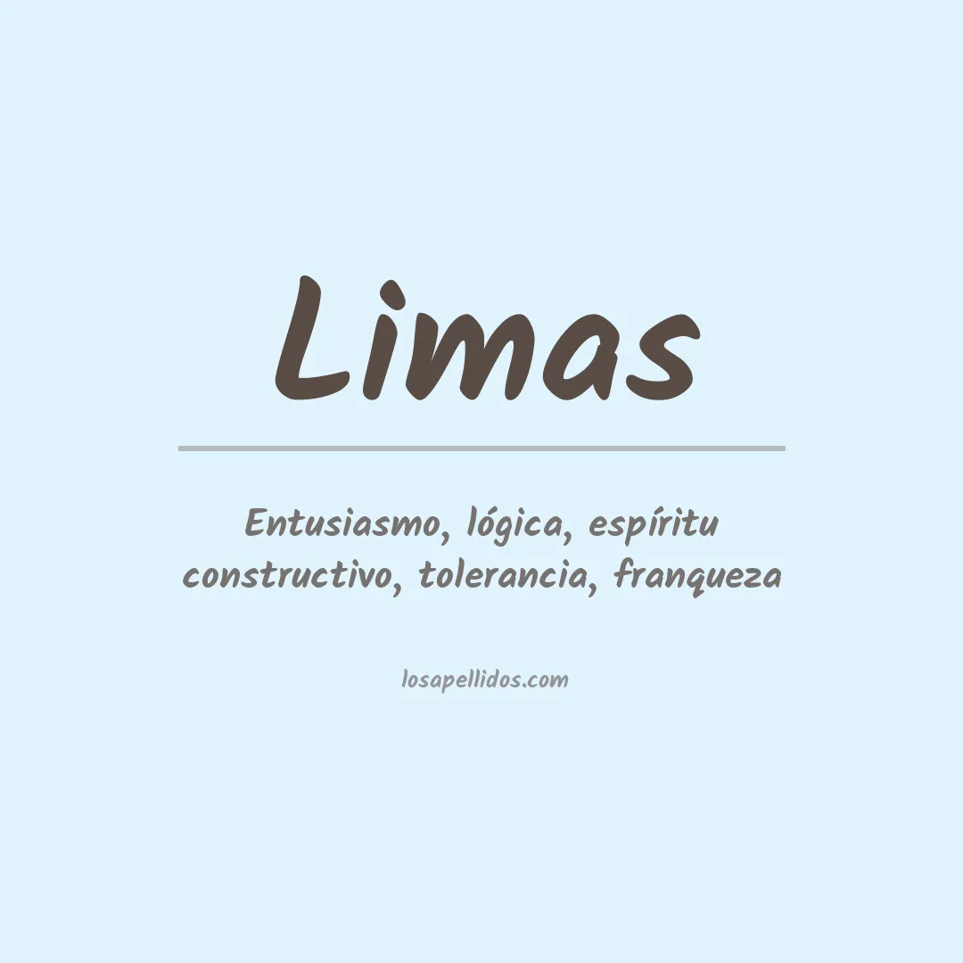 Apellido Limas