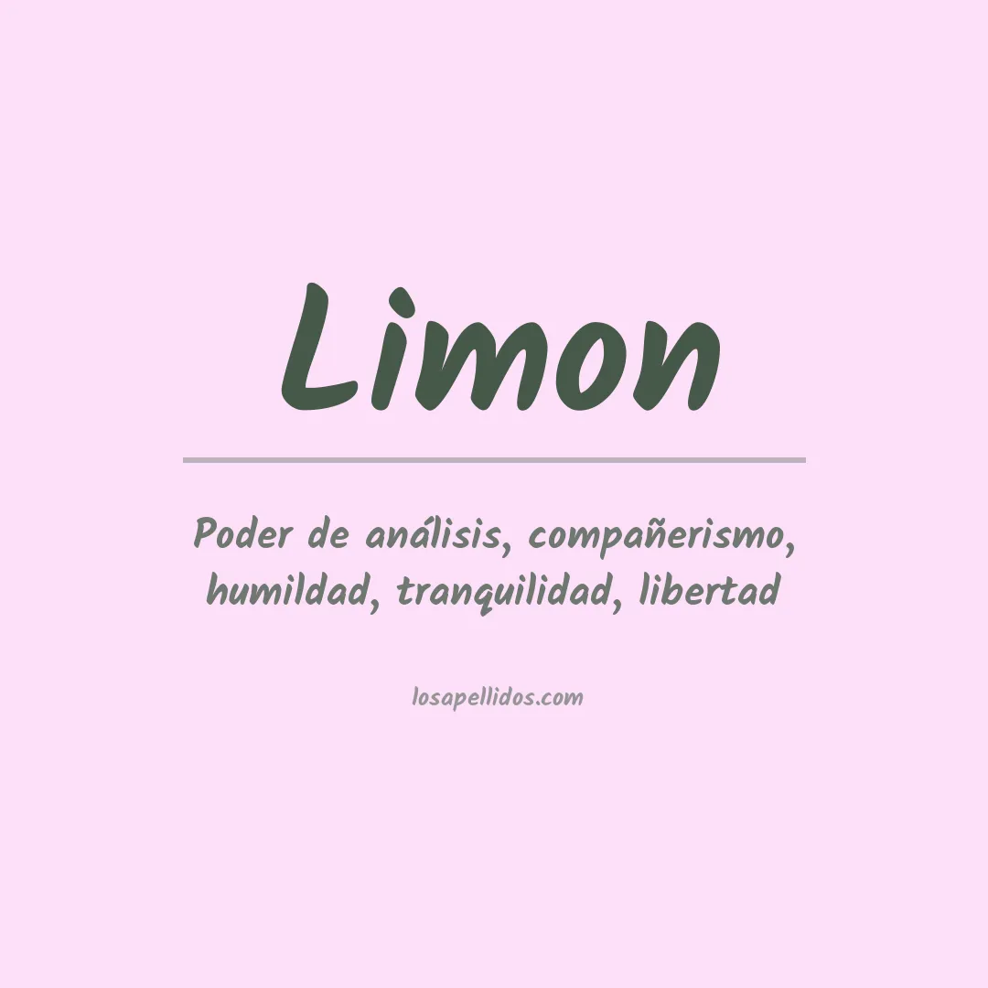Apellido Limón