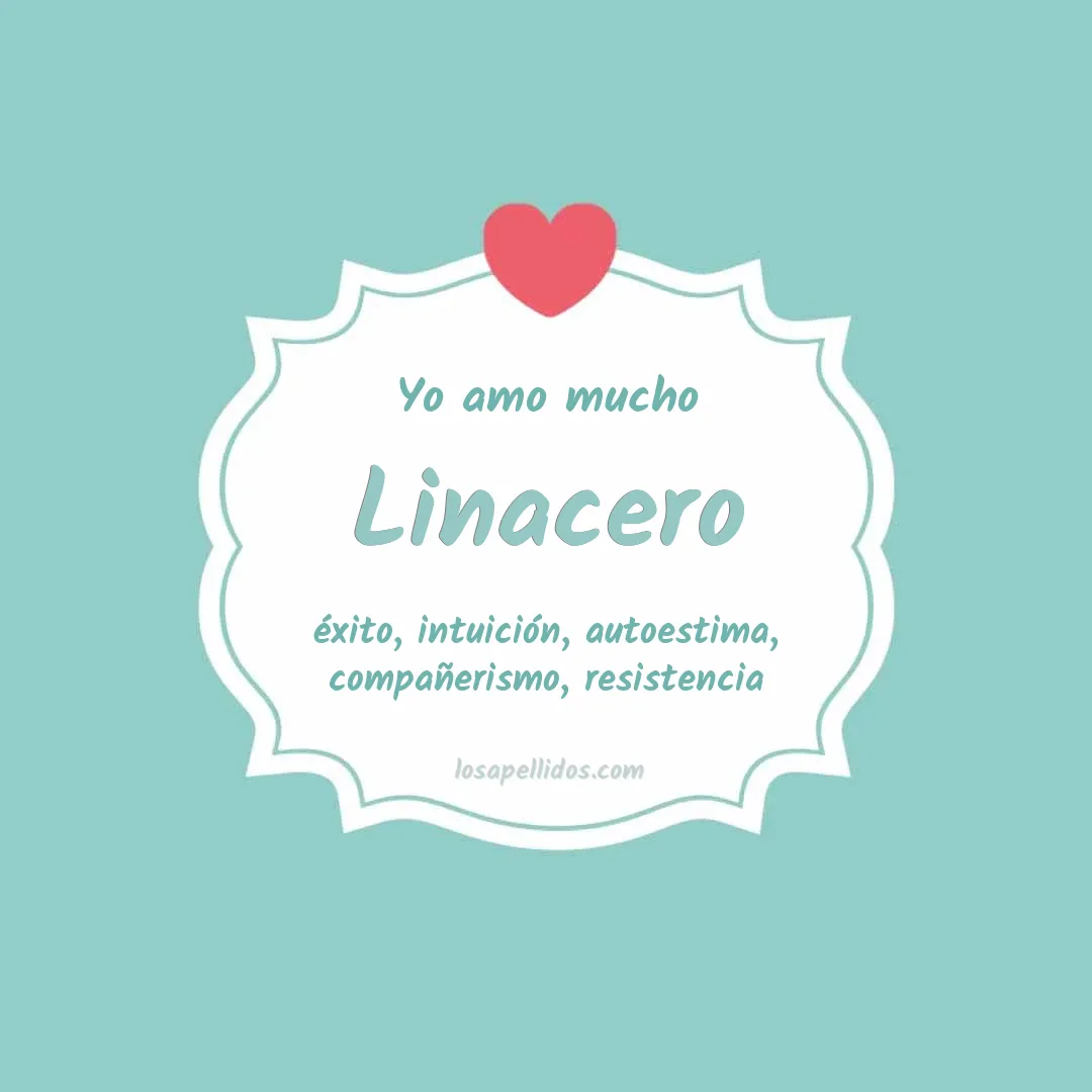 Yo amo mucho Linacero