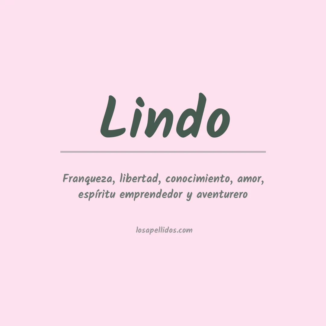 Apellido Lindo
