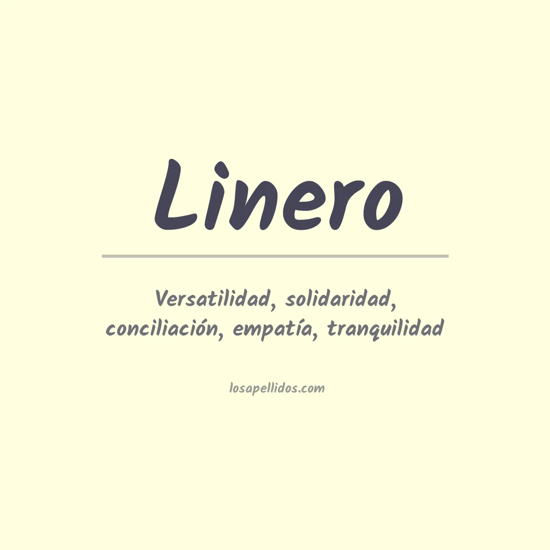 Apellido Linero