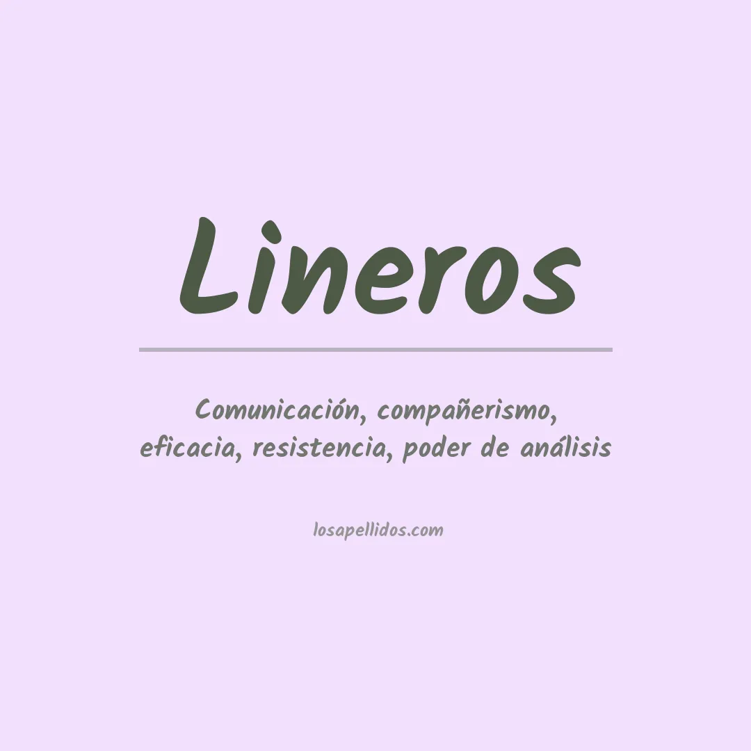 Apellido Lineros