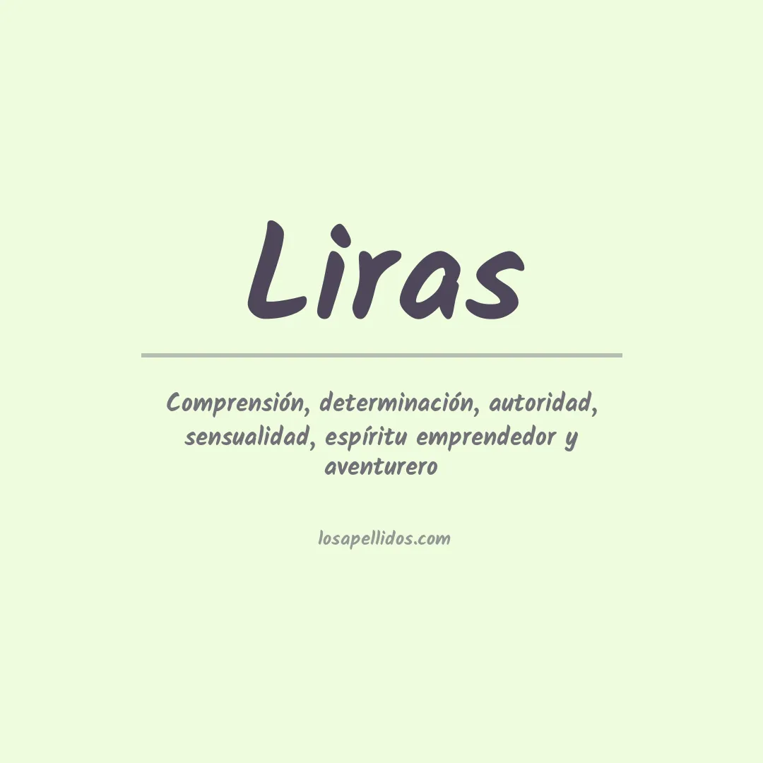 Apellido Liras