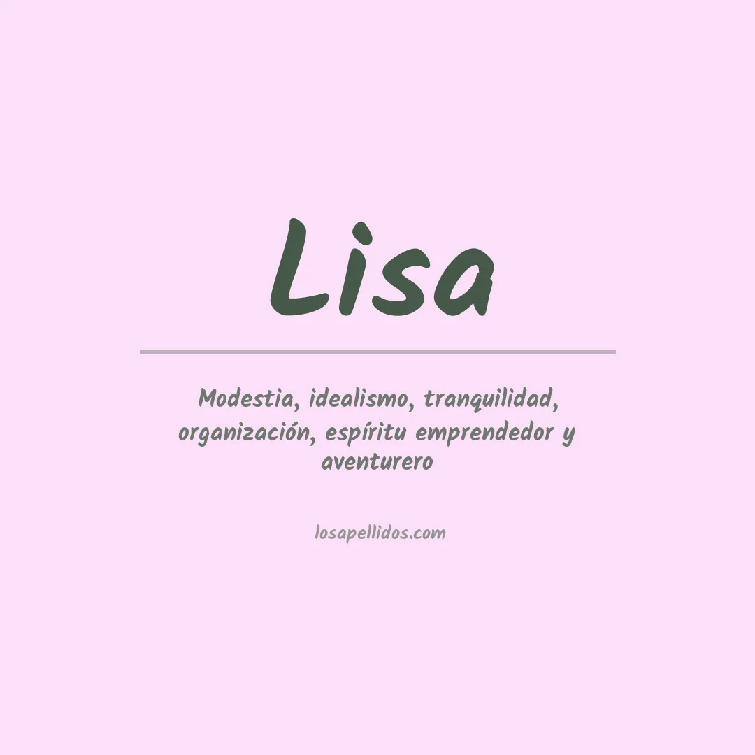 Apellido Lisa