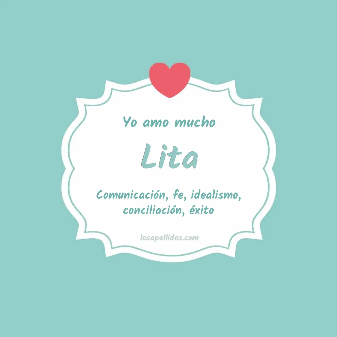 Yo amo mucho Lita